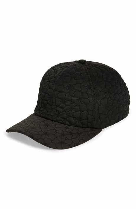 Melrose and Market Floral Crepe Baseball Cap