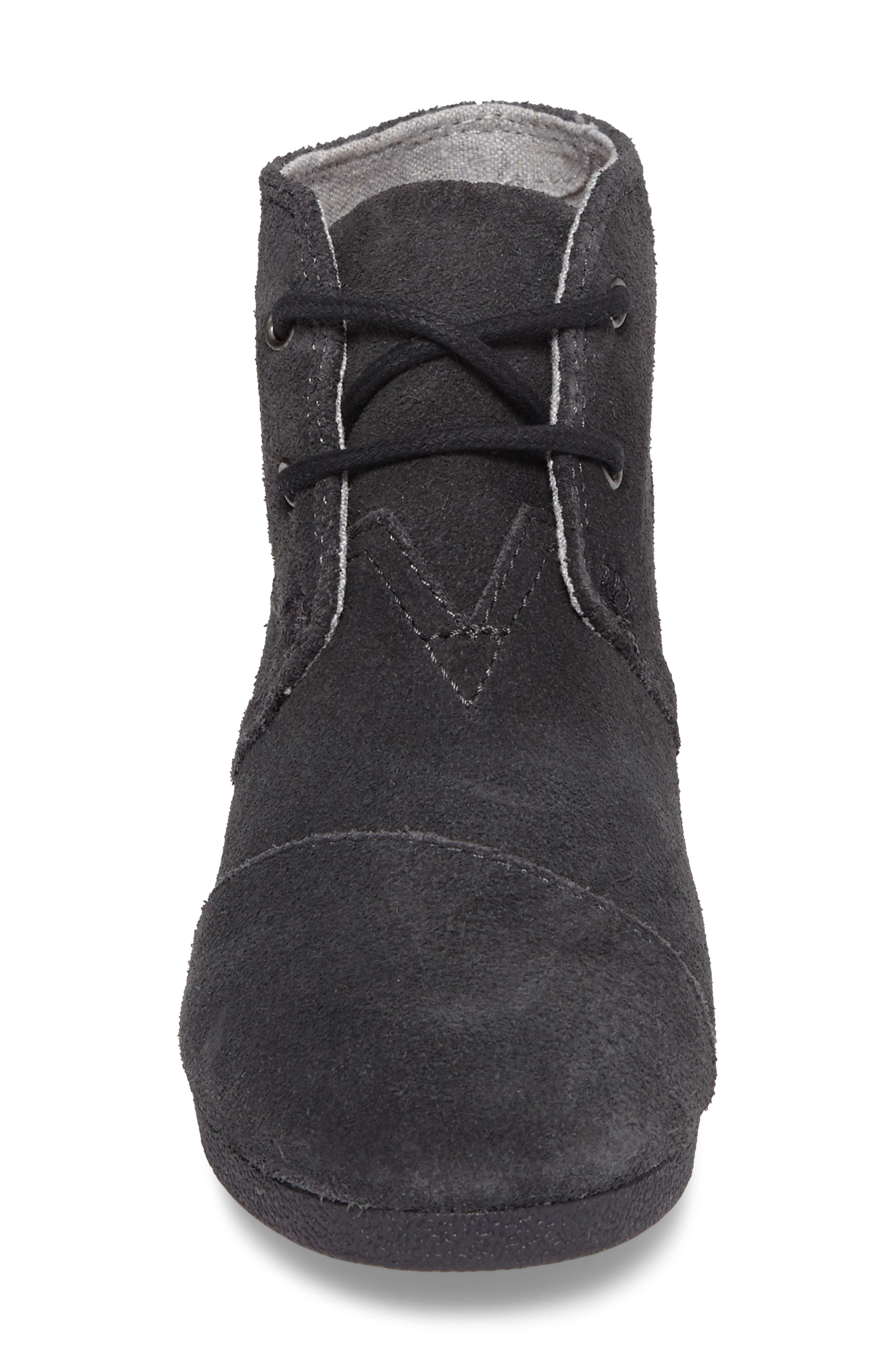 TOMS 'Desert - Youth' Wedge Bootie, Alternate, color, 