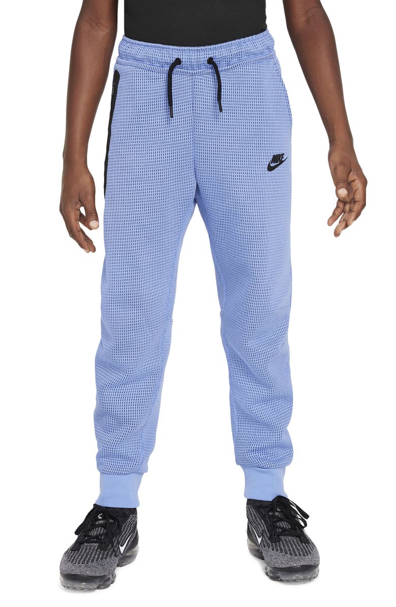Nike Kids' Tech Fleece Sweatpants, Main, color, Polar/ Midnight Navy/ Black