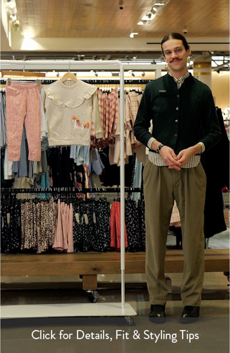 Kids
 Unicorn Appliqué Sweatshirt 
Leggings Set, sales video thumbnail