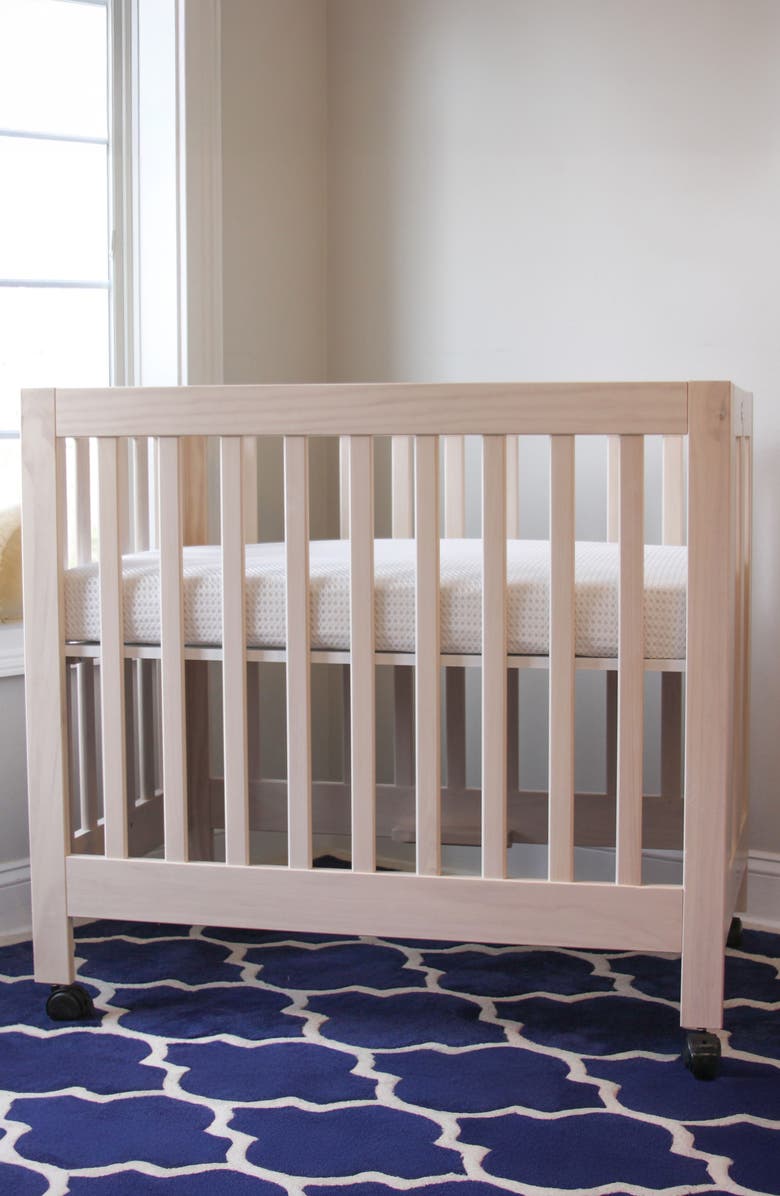 Lullaby Earth Breathable Lightweight Mini Crib Mattress, Alternate, color, White