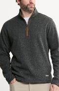 JACHS Stretch Sweater Fleece Quarter Zip Pullover