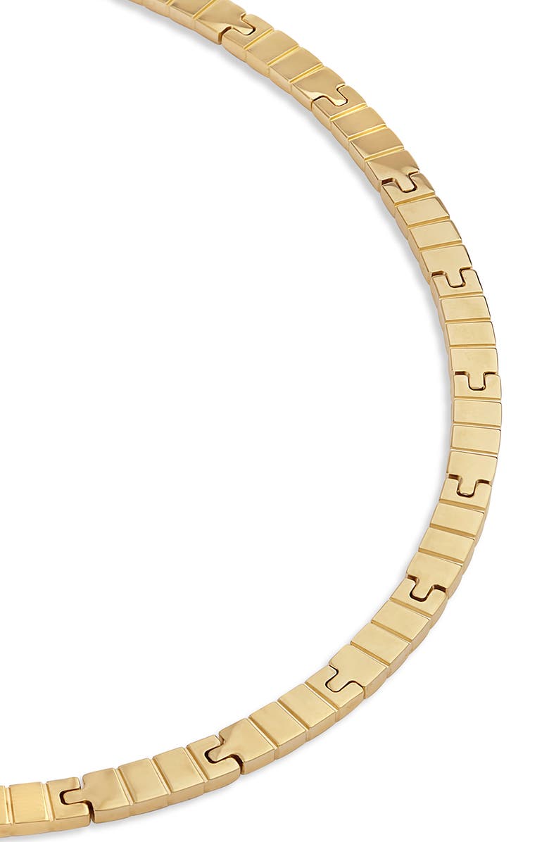 IVI Los Angeles Slim Slot Chain Necklace, Alternate, color, Yellow Gold