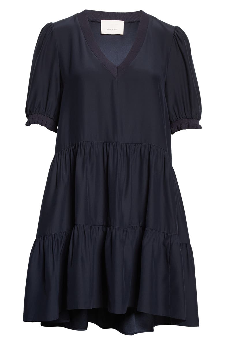 Cinq à Sept Emalina Silk A-Line Dress, Alternate, color, 