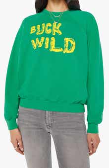 MOTHER The Biggie Concert Cotton Graphic Sweatshirt