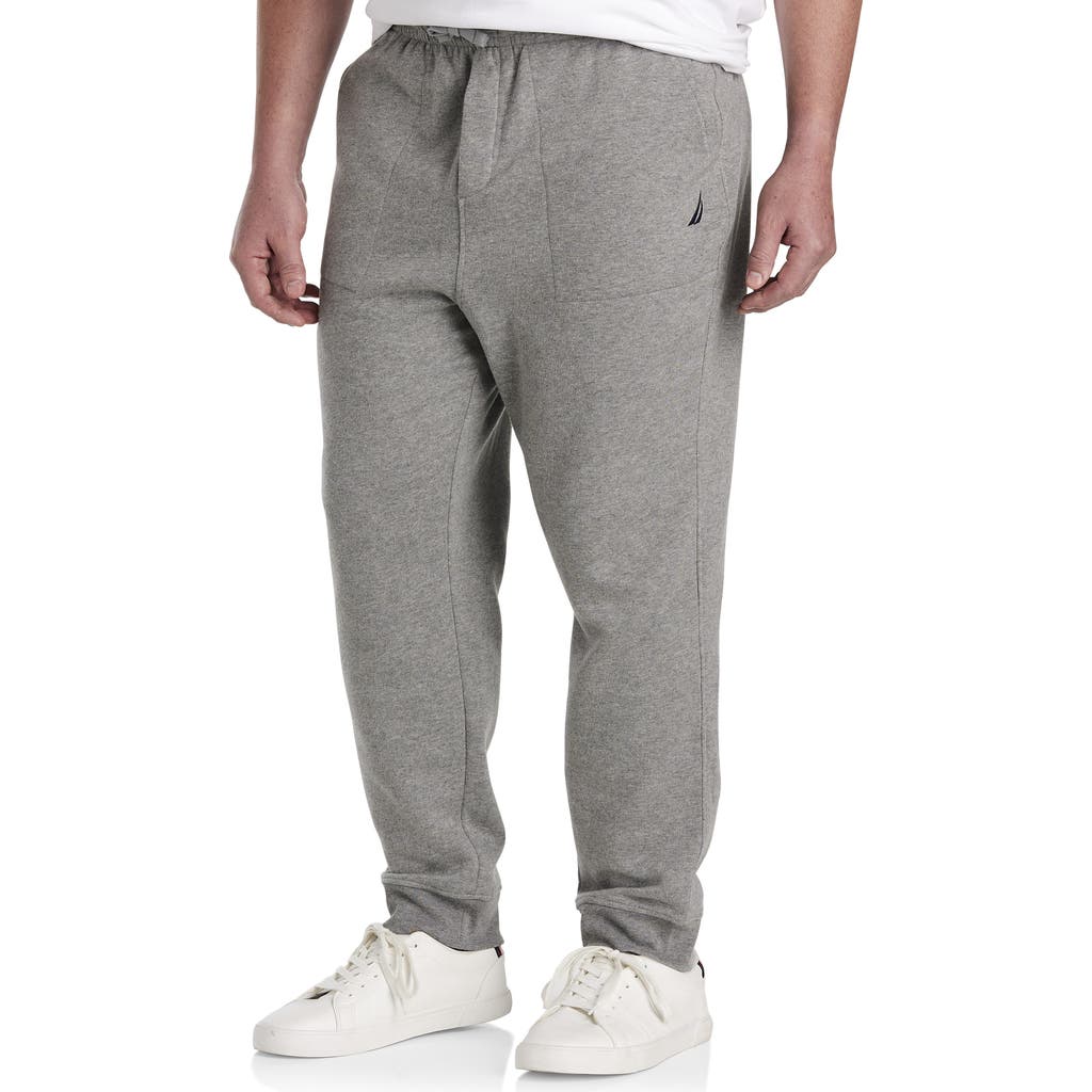 Nautica Big & Tall Joggers In Stone Grey Hthr