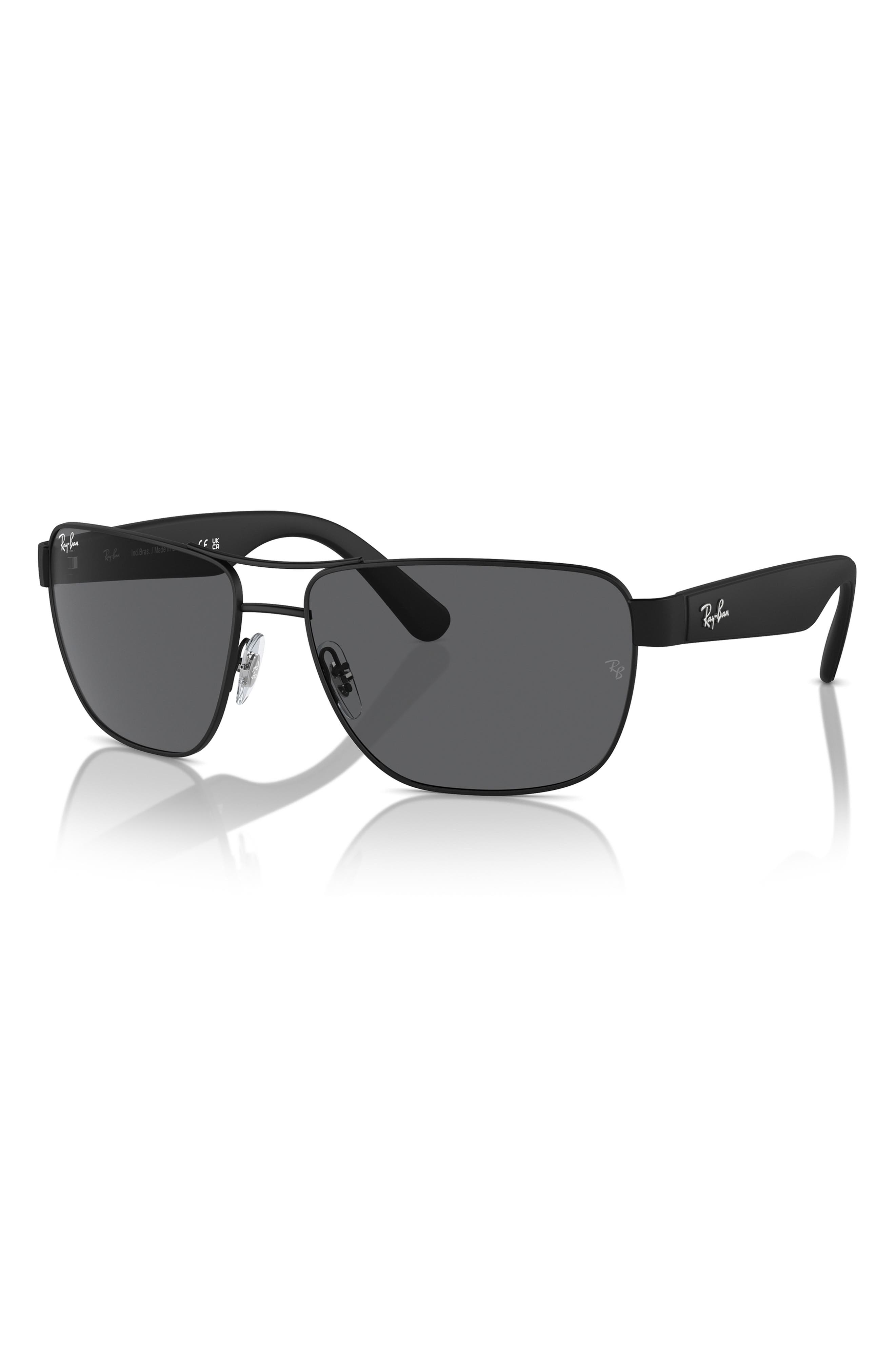 Ray-Ban RB3745L 63mm Rectangular Sunglasses (Men) | Nordstrom