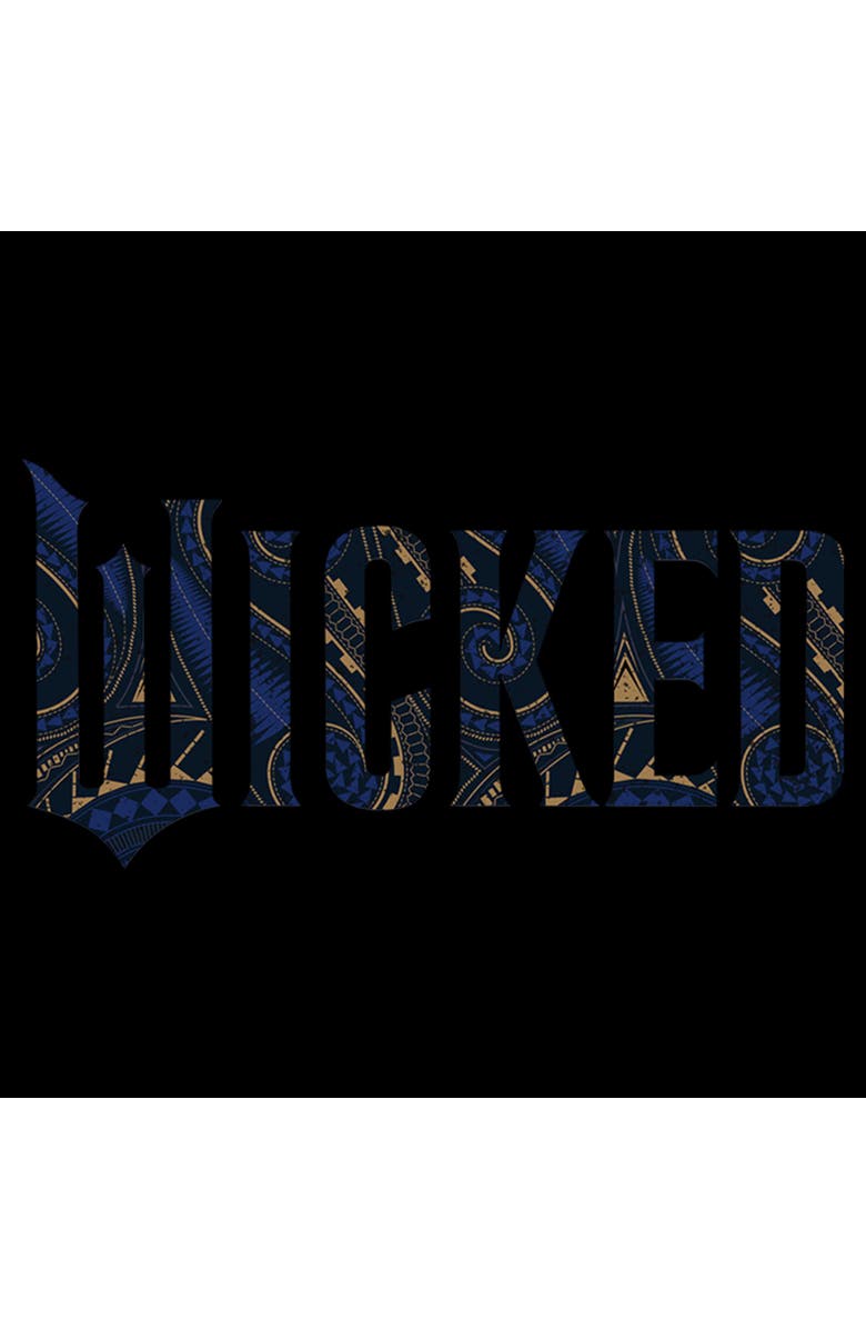 Wicked: For Good Women's Wicked For Good Official Geometric Logo  Graphic T-Shirt, Alternate, color, Black