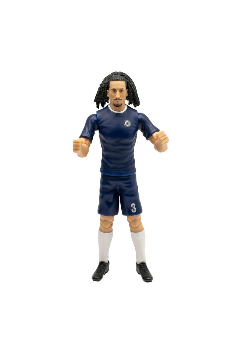 Sockers Chelsea Marc Cucurella 8" Soccer Action Figure, Alternate, color, Blue