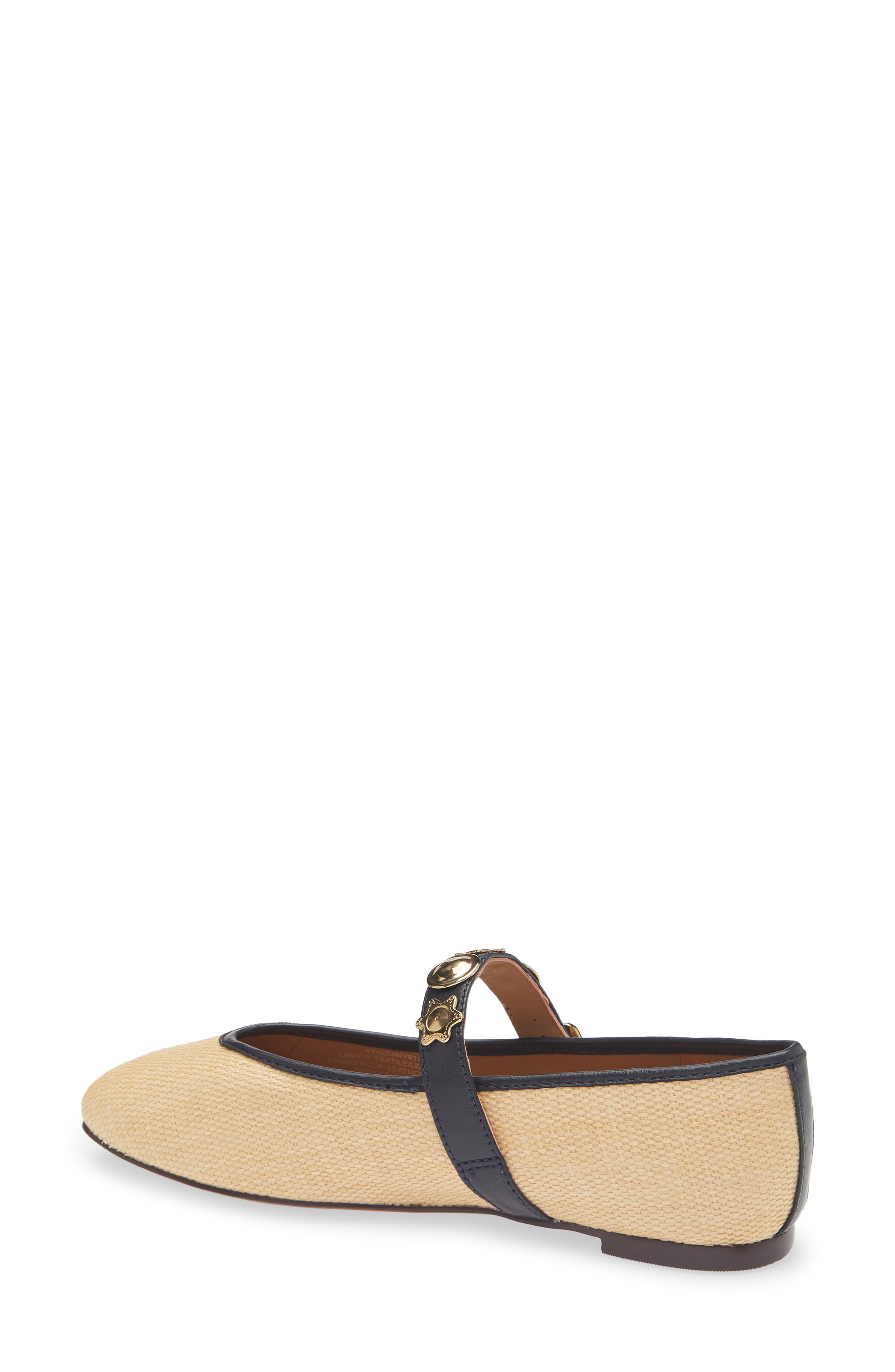 Madewell The Remy Mary Jane Flat, Alternate, color, Natural Multi