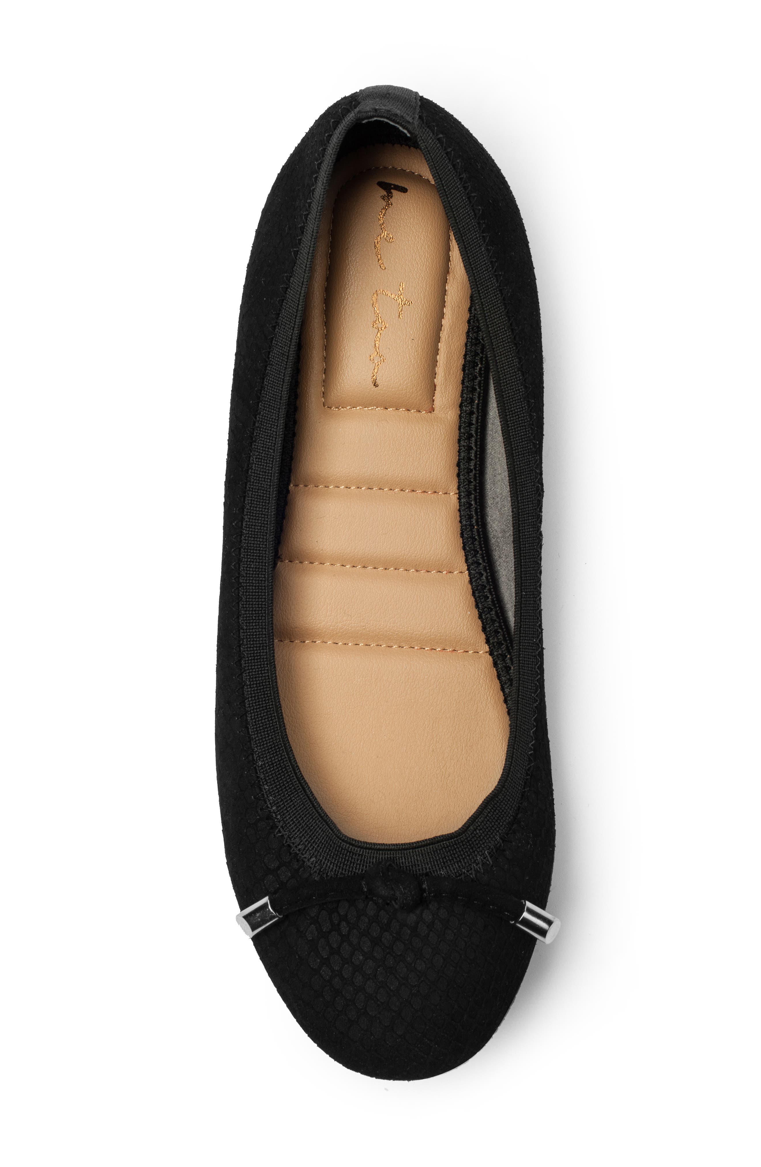 Me Too Breeze Snake Embossed Ballet Flat, Alternate, color, 