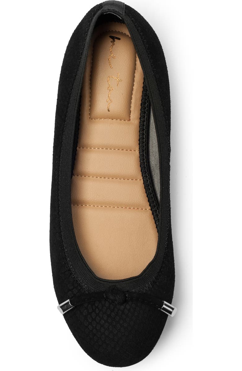 Me Too Breeze Snake Embossed Ballet Flat, Alternate, color,