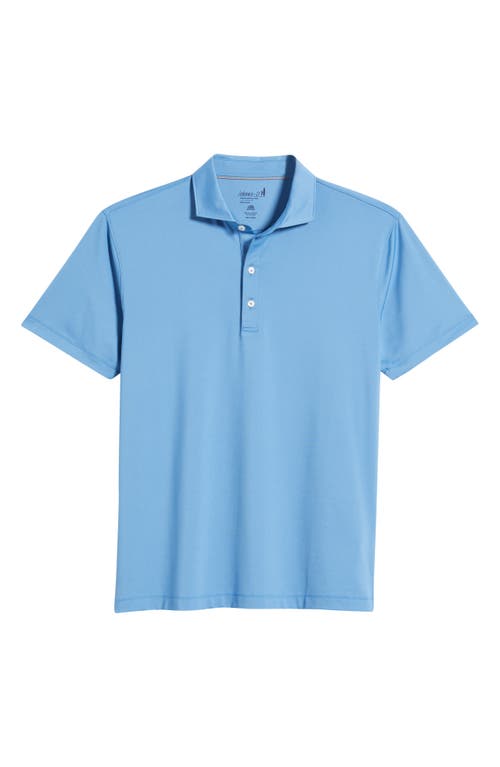 Johnnie-o Birdie Classic Fit Performance Polo In Blue