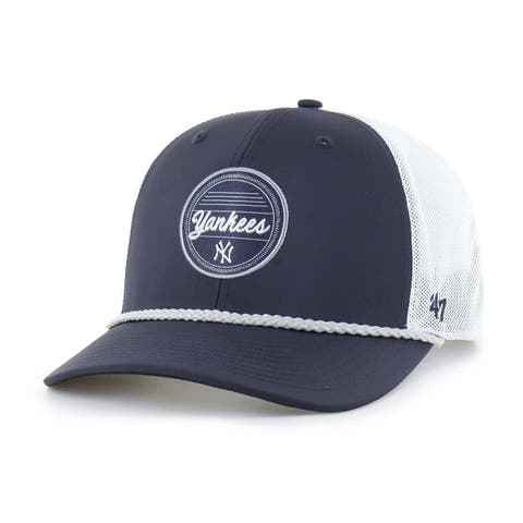 Men's '47 Navy/White New York Yankees Fairway Trucker Adjustable Hat