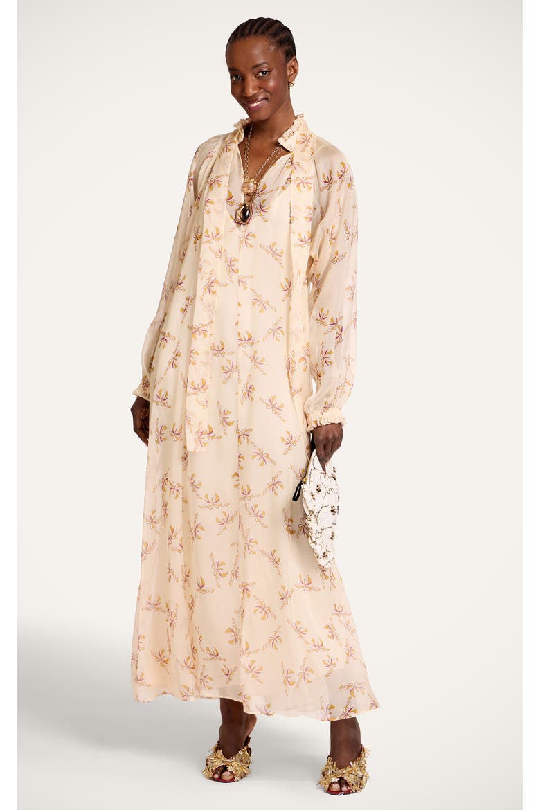 Cerere Dress, Main, color, Farfalla Buttercream