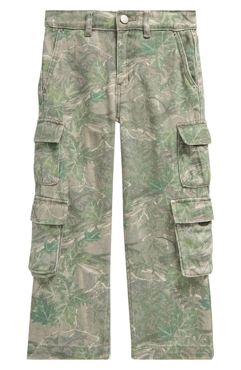 PacSun Kids' Camo Baggy Cotton Cargo Pants, Main, color, Camo