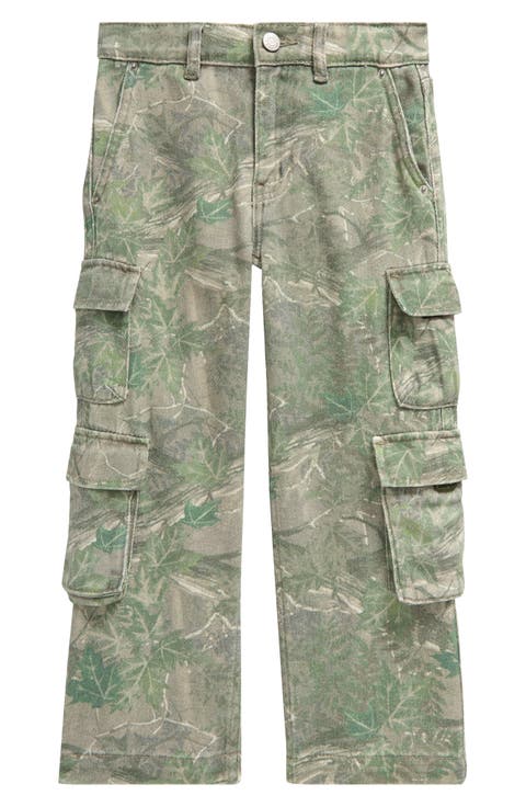 Kids' Camo Baggy Cotton Cargo Pants (Little Kid & Big Kid)