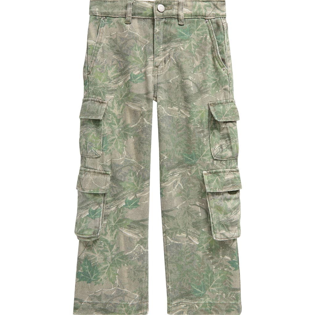 PacSun Kids' Camo Baggy Cotton Cargo Pants
