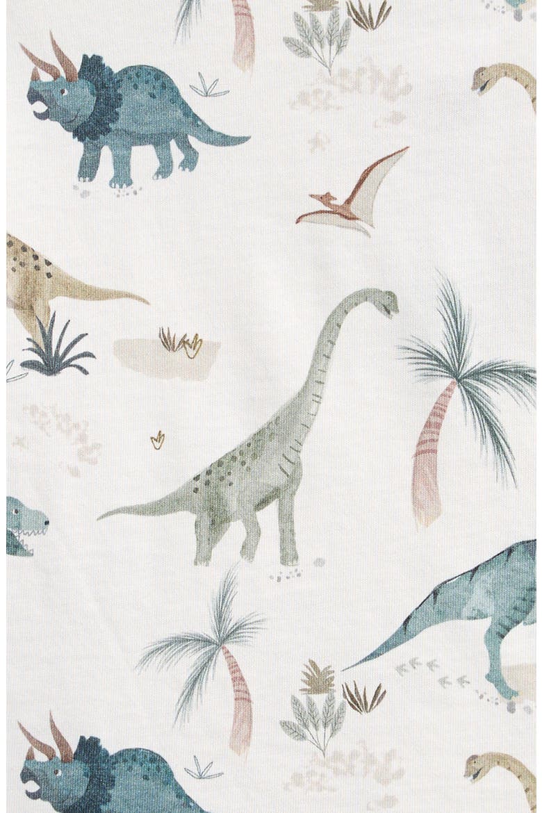 Kids' Dinosaur Print Graphic T-Shirt, Alternate, color, WHITE