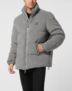 PHILIPP PLEIN Wool Puffer Jacket Late Checkout Men