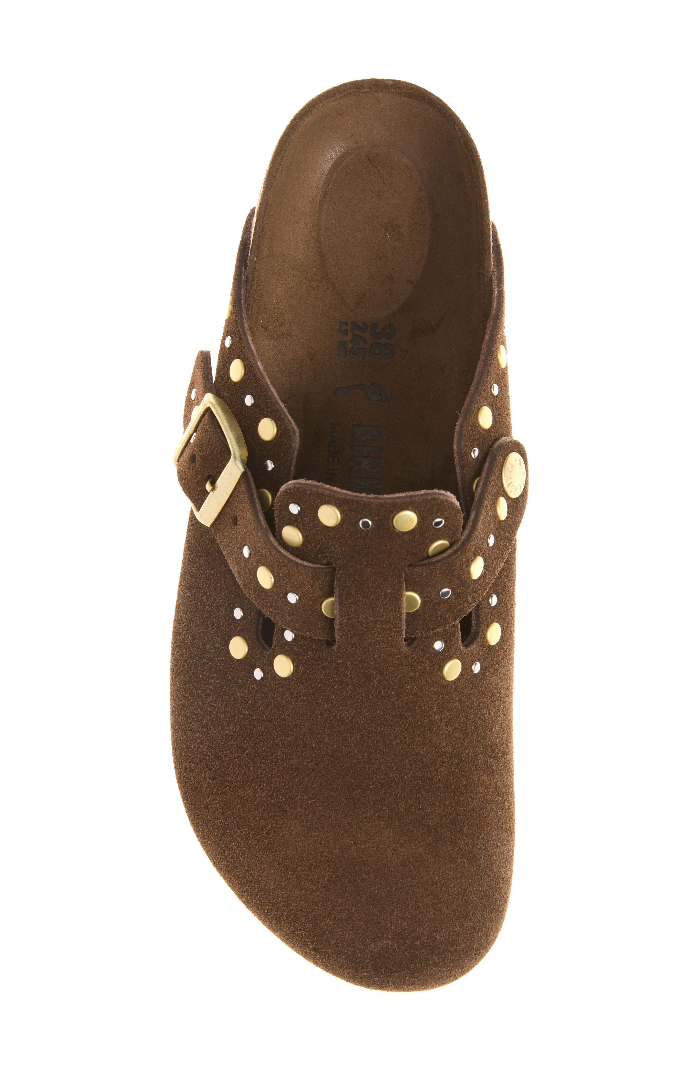 Boston Rivets Clog, Alternate, color, CARAFE