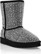 PHILIPP PLEIN Mid Flat Boots Stones Women