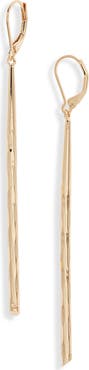 Nordstrom Twisted Bar Linear Earrings