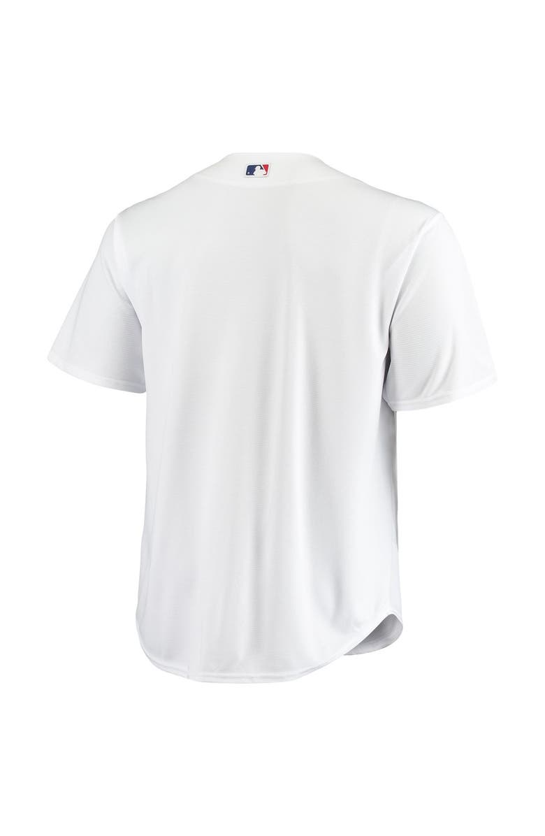 PROFILE Men's White Los Angeles Dodgers Big & Tall Replica Team Jersey, Alternate, color, 