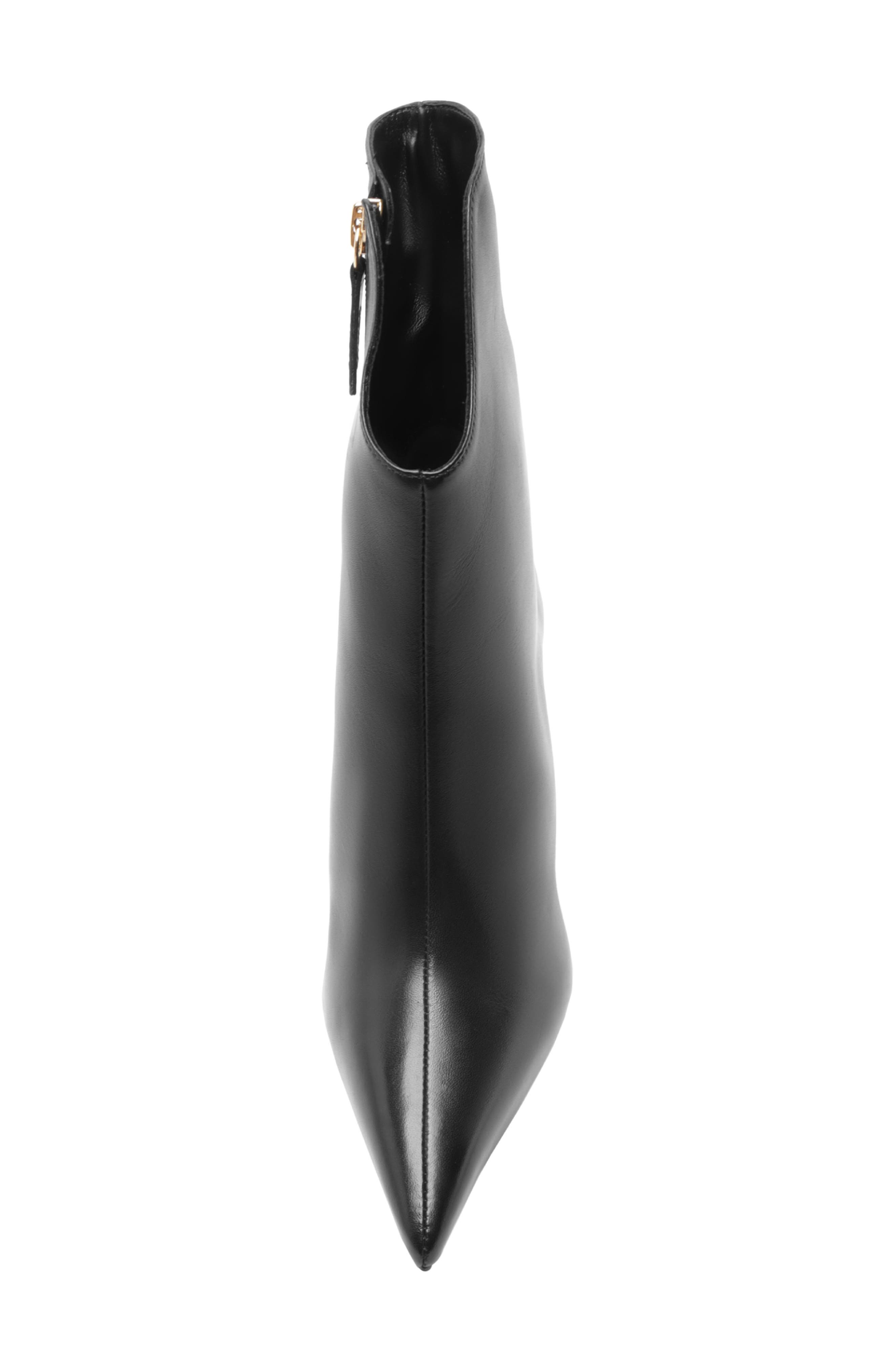 Ophelia Pointed Toe Bootie, Alternate, color, BLACK