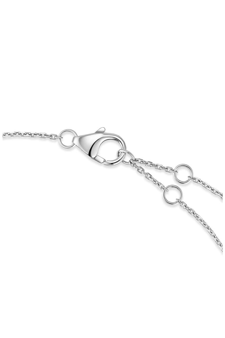 Care Diamond Station Chain Bracelet, Alternate, color, WHITE GOLD