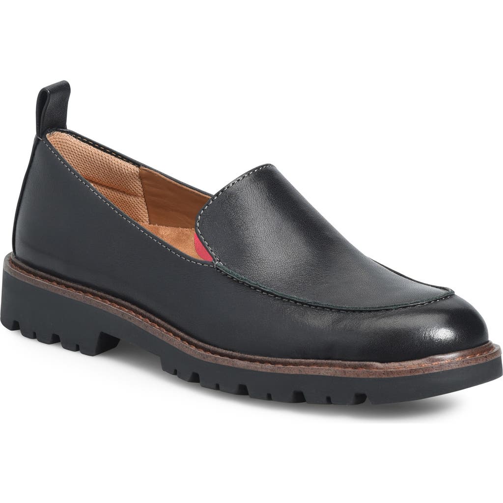 Comfortiva Lindee Lug Sole Loafer In Black