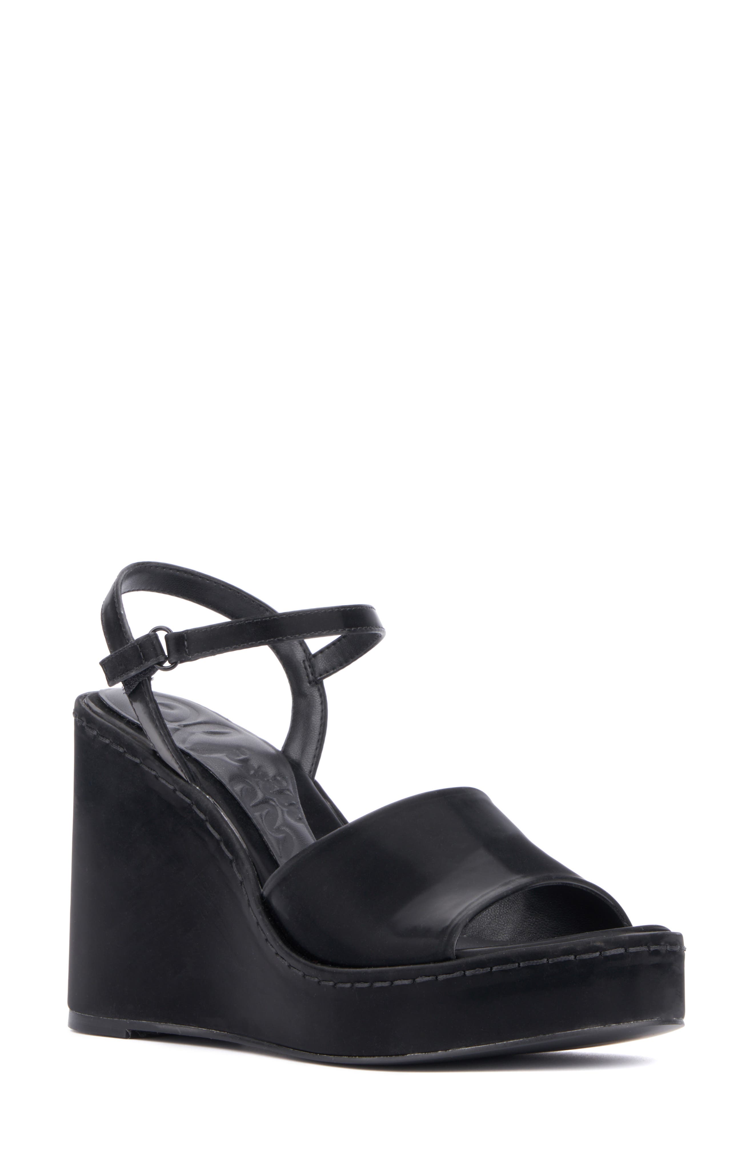 OLIVIA MILLER Magnetic Platform Wedge Sandal, Main, color, 