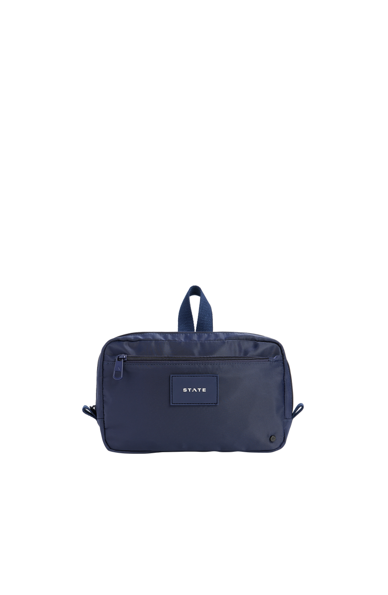 STATE Bags Hart Toiletry Kit, Main, color, Navy