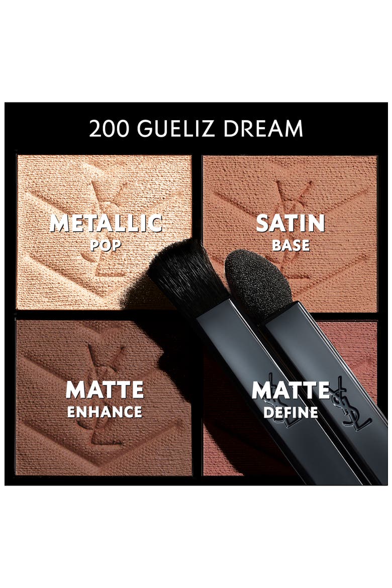 Couture Mini Clutch Luxury Eyeshadow Palette, Alternate, color, 200 GUERLIZ DREAM