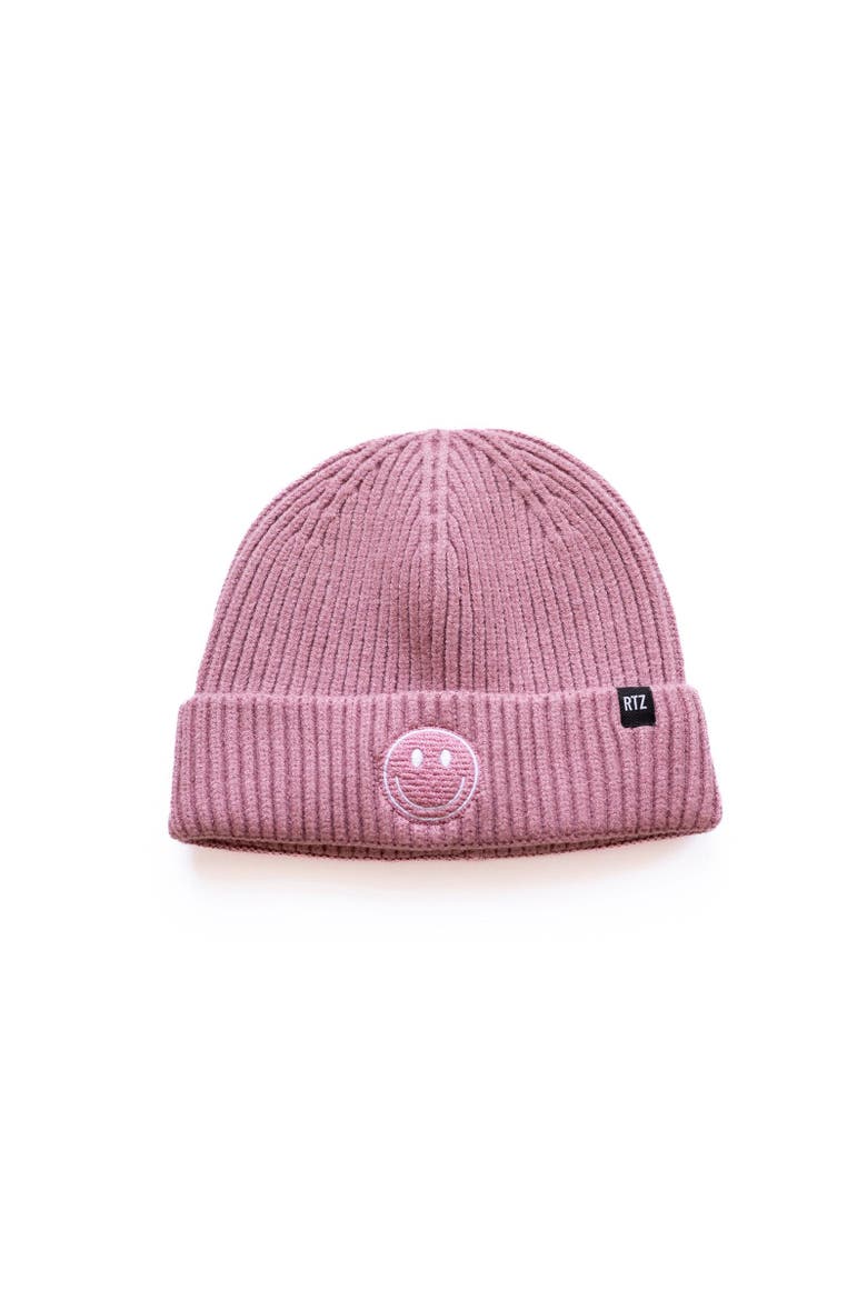 Smiley Beanie, Main, color, Blush