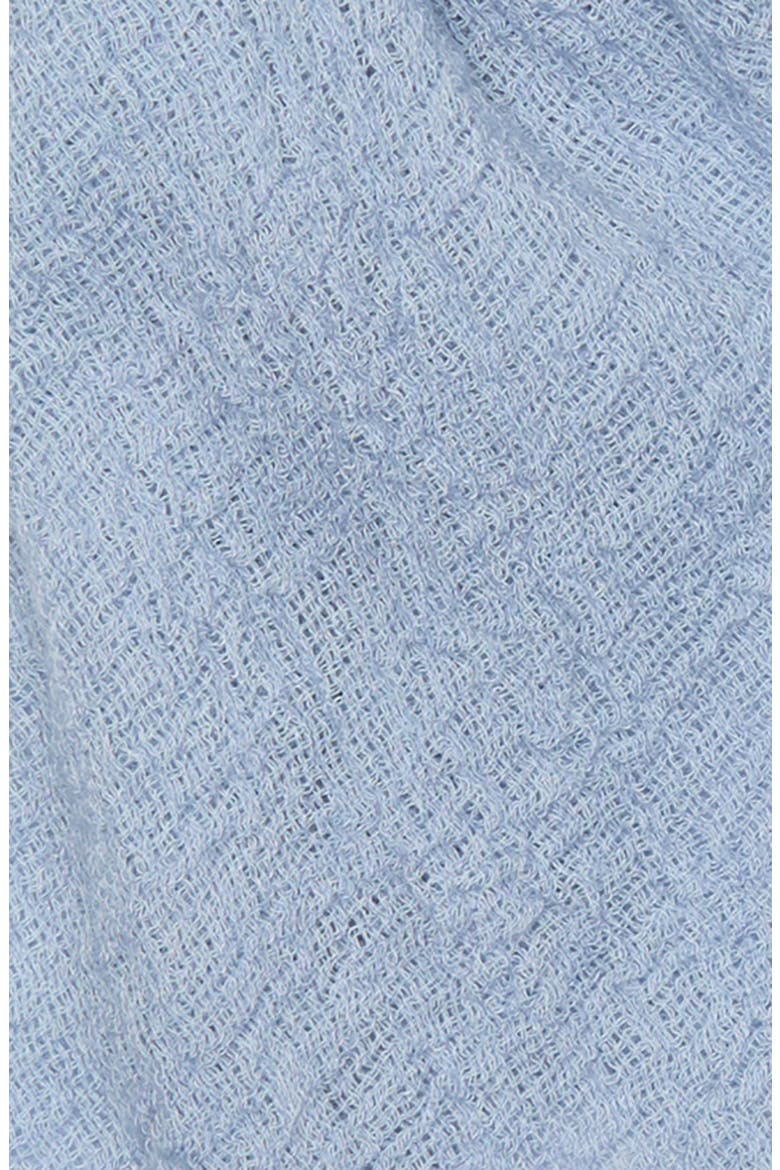 Cozy Crinkle Gauze Scarf, Alternate, color, DOLPHIN