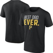 Fanatics MTO Label Men's Black Pittsburgh Pirates Best Dad Ever T-Shirt
