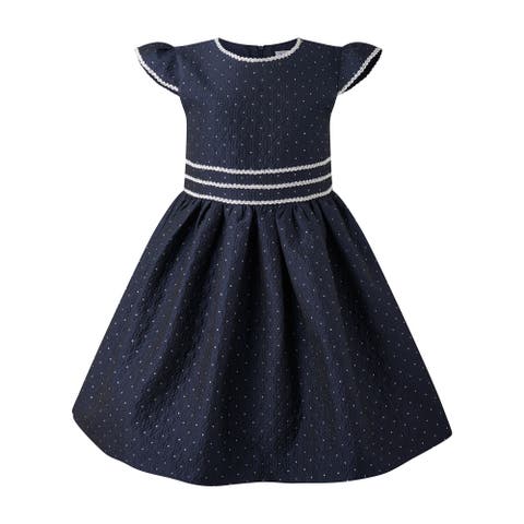 Dot Damask Dress