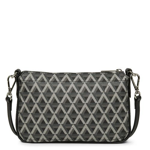 Lancaster Zipped Pouch S Ikon In Noir