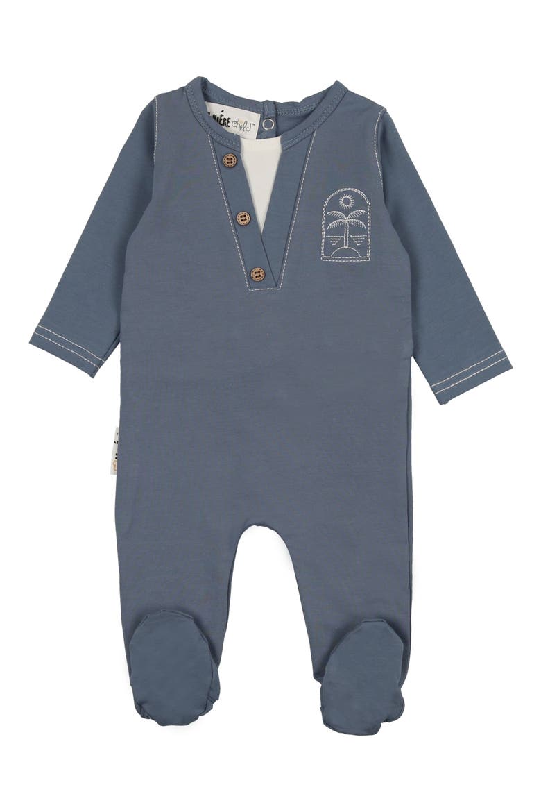 Island Henley Footie, Main, color, OCEAN BLUE