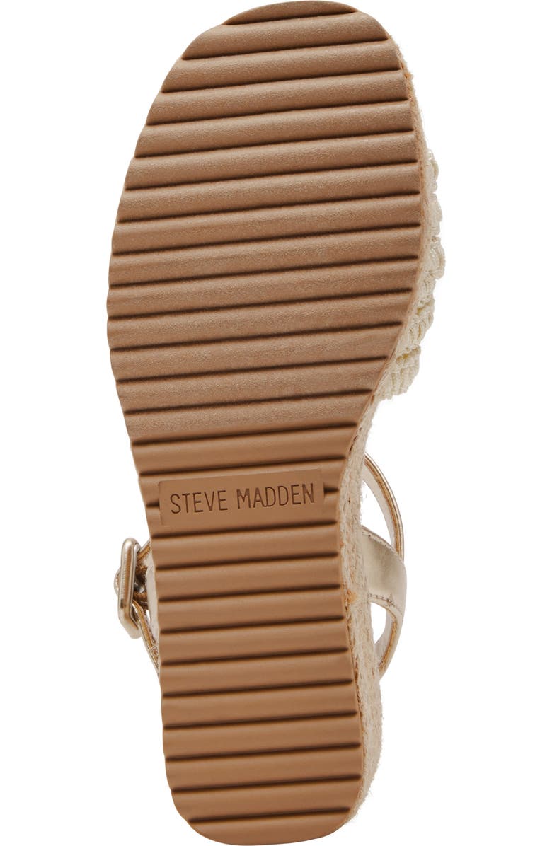 Steve Madden Kids' JCookie Platform Sandal, Alternate, color, Natural
