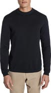 Jack Victor Bartholomew Geo Pattern Cotton & Silk Crewneck Sweater