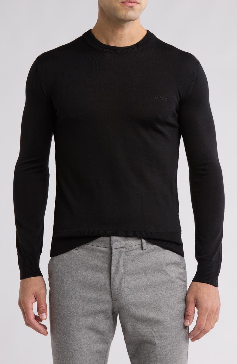 BOSS Amac Crewneck Sweater, Main, color,