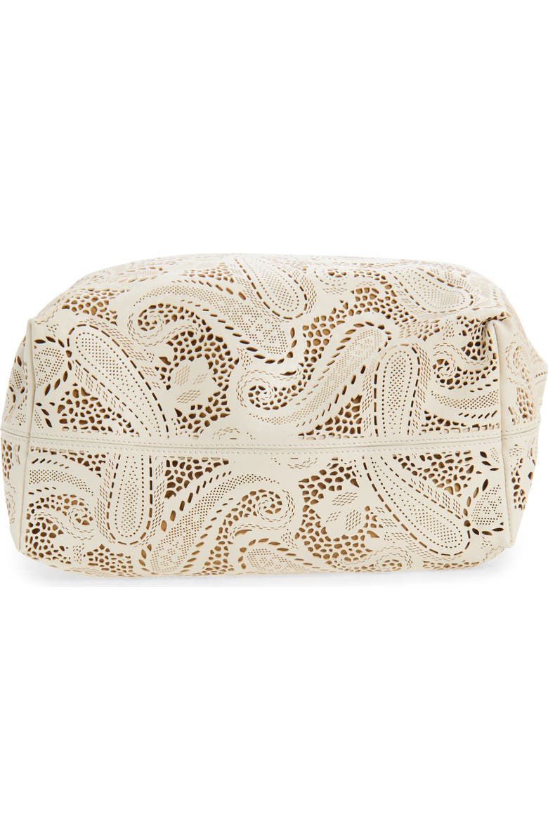 Burberry Large Bridle Leather Hobo Bag, Alternate, color, Soap