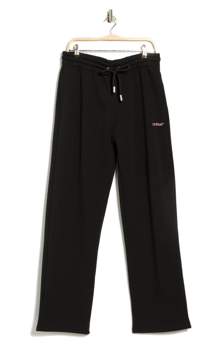 Off-White Vanish Arrow Sweatpants, Alternate, color, Black-Chalk Pink