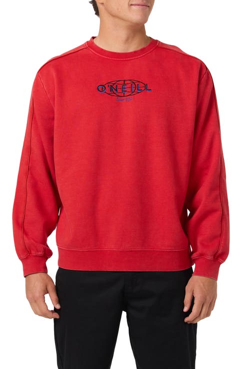 Y2K Box Embroidered Crewneck Sweatshirt