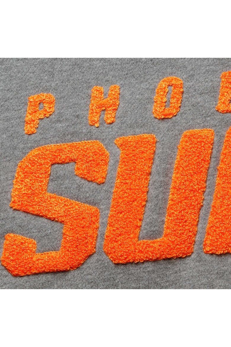 Men's New Era Gray Phoenix Suns Wordmark Pullover Hoodie, Alternate, color, Gray