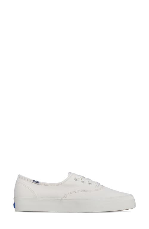 Keds ® Champion Sneaker In White Canvas