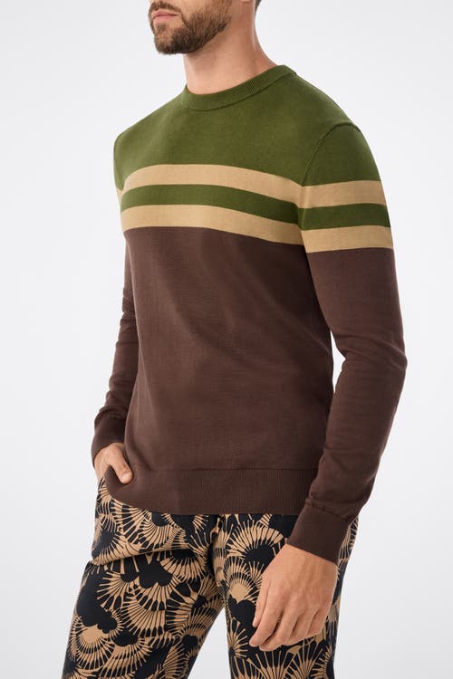 Mr Turk Romero Slim Fit Crewneck Sweater In Multi