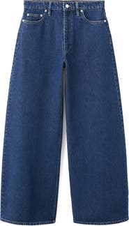 MANGO Wide Leg Jeans